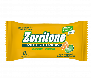 Zorritone Miel Limon Caramelo